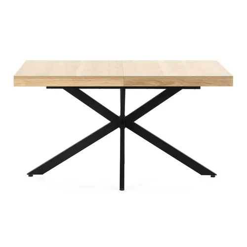 Table De Salle à Manger Extensible Genova Couleur Chêne, 140-180 Cm
