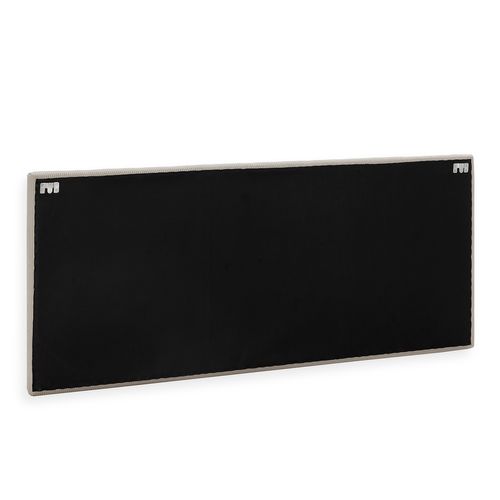 Sommier + Tête De Lit Bari 160x200 Cm Couleur Gris