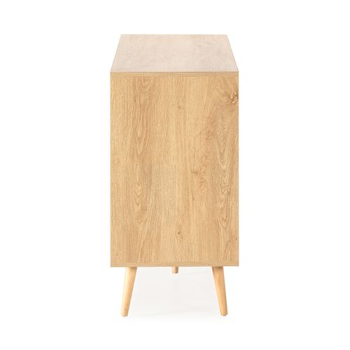 Buffet Luna 3 Portes Couleur Chêne