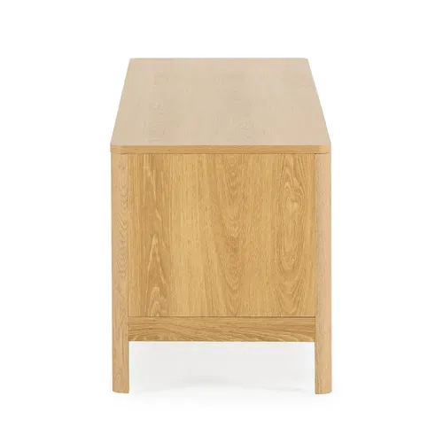 Meuble TV Nassau 2 Portes Effet Chêne/vert