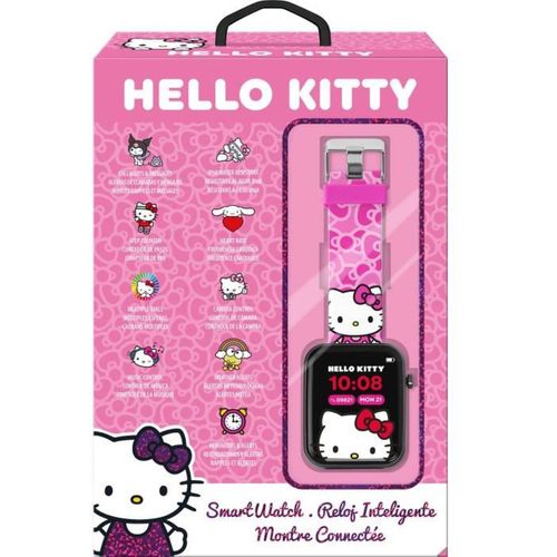 Montre Connectée Enfant Hello Kitty - Rose, Double Affichage et Bluetooth