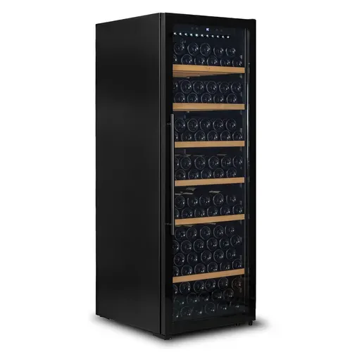 Cave à Vin 190 Bouteilles Pro - Porte Vitrée Et Réversible