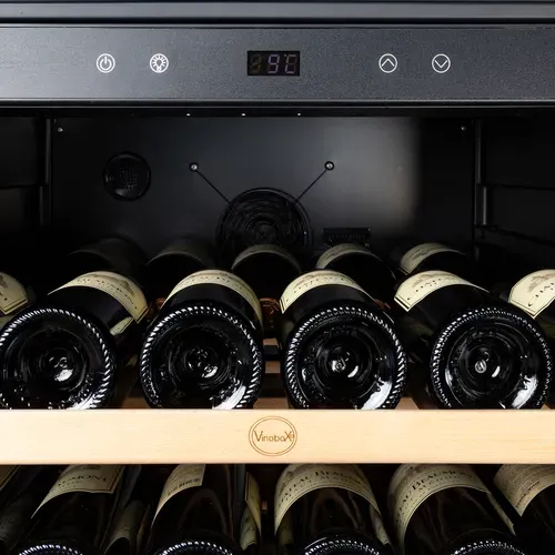 Cave à Vin 190 Bouteilles Pro - Porte Vitrée Et Réversible