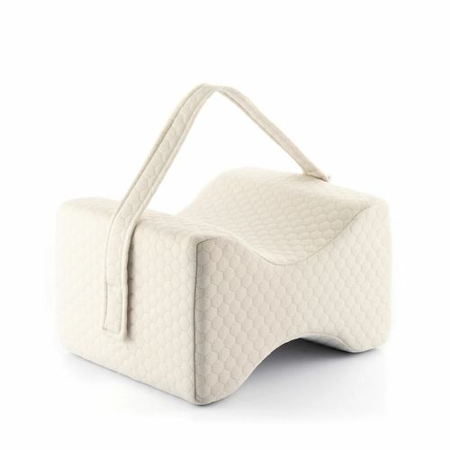 Oreiller Ergonomique Pour Jambes Et Genoux En Mousse Mémoire Forme Avec Sangle Réglable