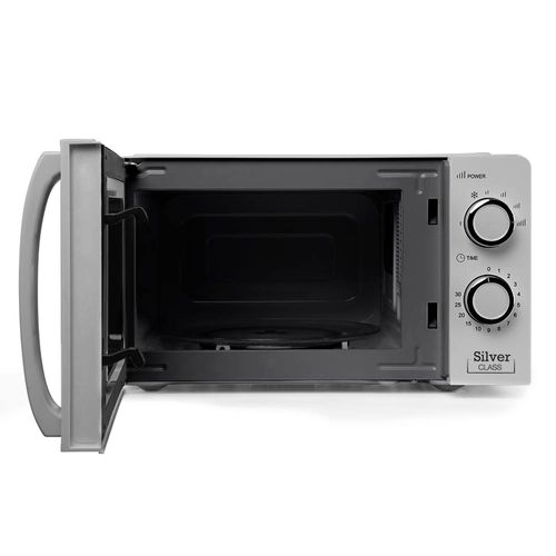 Micro-ondes Mi 2118   20 L 700 W Noir, Acier Inoxydable
