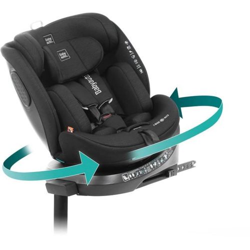 Siège Auto Convertible I‑size 0/1/2/3 (40–150 Cm) Isofix 360° Noir