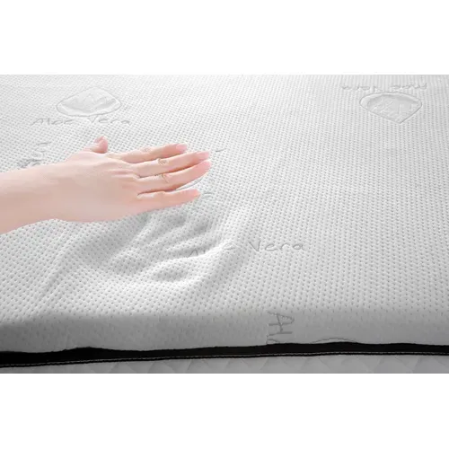 Surmatelas à Mémoire De Forme 140x200 Cm  - épaisseur 5 Cm - Housse Amovible