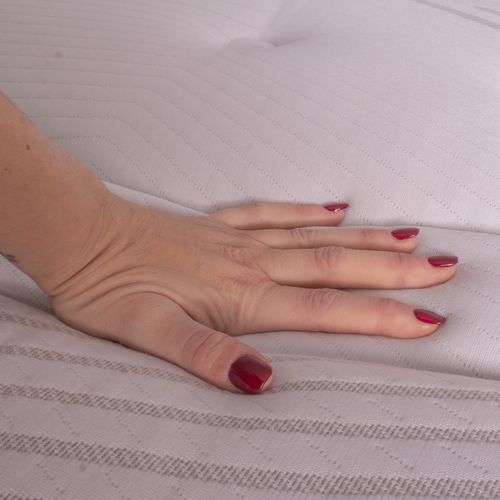 Matelas Hybride 140x190 cm SCARLET - mi-ferme - Epaisseur 26 Cm