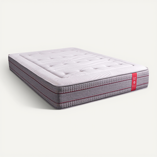 Matelas Hybride 140x190 cm SCARLET - mi-ferme - Epaisseur 26 Cm