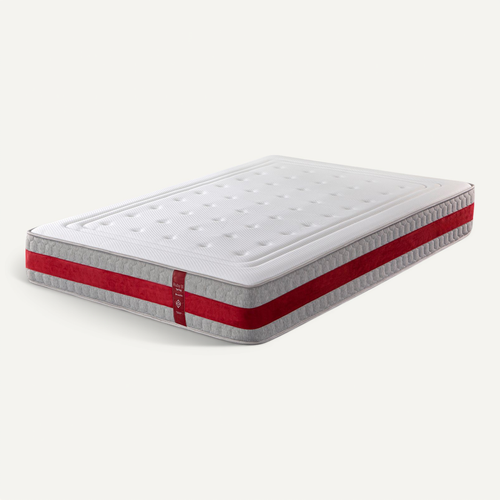 Matelas à Ressorts Ensachés 160x200 Cm RUBY SPRING - Épaisseur 30 Cm - Mi-ferme