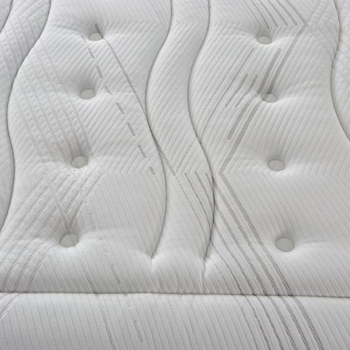 Matelas Hybride 160x200 cm MAXIMO SPRING - Accueil mémoire de forme - mi-ferme - Epaisseur 30 cm