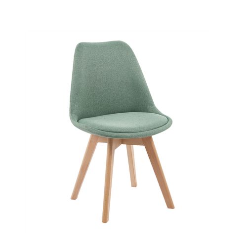 Chaise De Salle à Manger En Tissu Menthe 49x82cm
