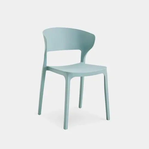 Chaise De Jardin En Plastique Menthe 48x76cm