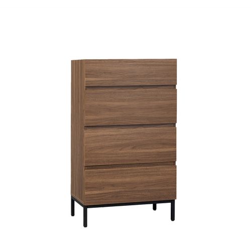 Chiffonnier En Bois Noyer 60x104cm