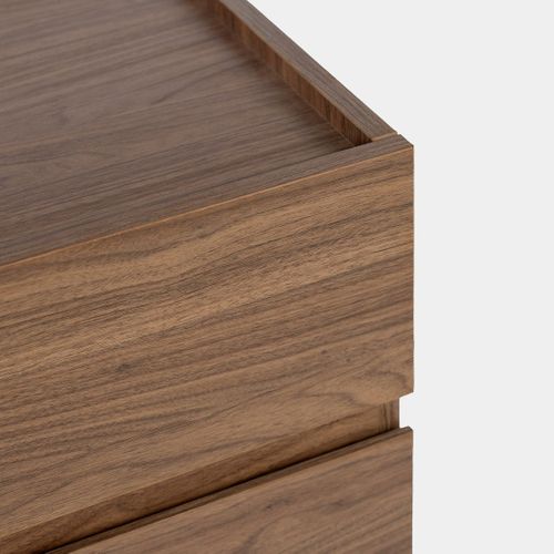 Chiffonnier En Bois Noyer 60x104cm