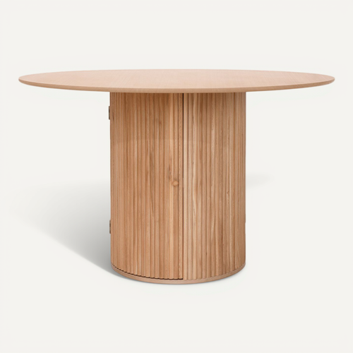 Table Fixe En Bois Naturel 120x75cm