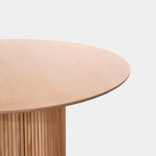 Table Fixe En Bois Naturel 120x75cm