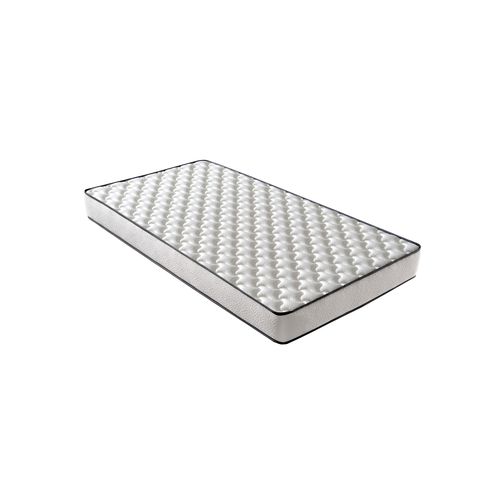 Matelas Mousse 90x190 cm NEW-YORK - Ferme - Réversible - Côté Été/hiver - H15 Cm