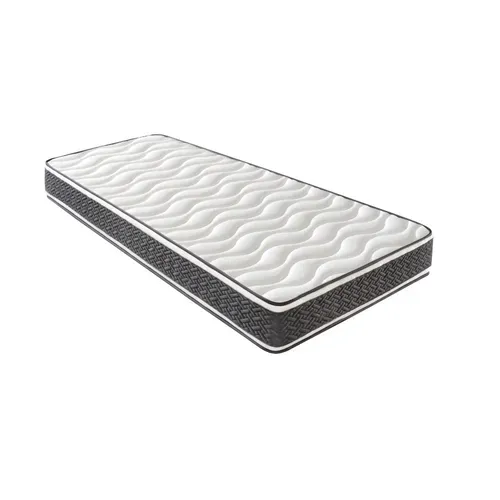 Matelas Ressorts Ensachés 90x190 cm MONTECARLO - Ferme - Réversible - Côté Été/hiver - H25 Cm