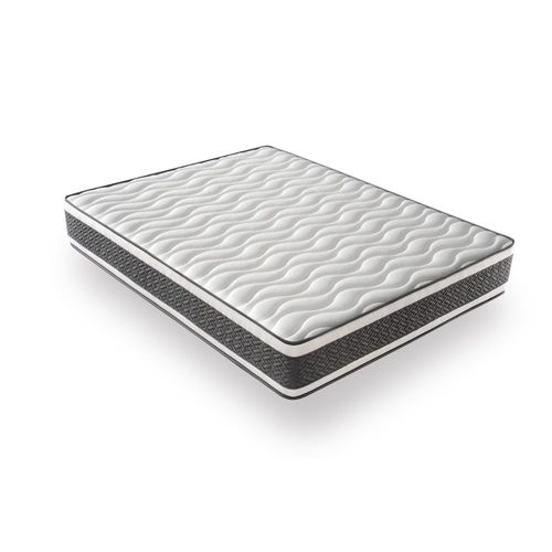 Matelas Ressorts Ensachés 180x200 cm MONTECARLO - Ferme - Réversible - Côté Été/hiver - H25 Cm