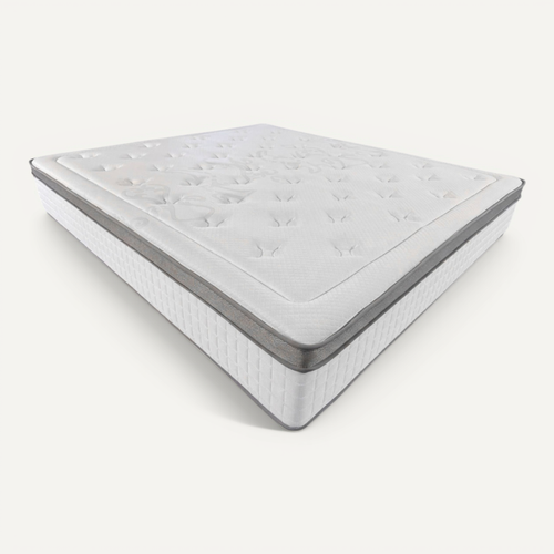 Matelas Ressorts Ensachés 180x200 Dubai - Ferme - Réversible - Côté été/hiver - H30 Cm
