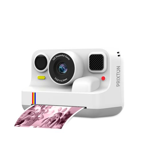 Appareil Photo Instantané Clicketgo Avec Imprimante, 48 Mp Et 1080p, 4 Rouleaux De Papier Inclus