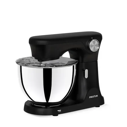 Mixeur Pétrisseur Kr350 2000 W, Bol En Acier Inoxydable De 8 L, 6 Vitesses + Mode Manuel, Noir