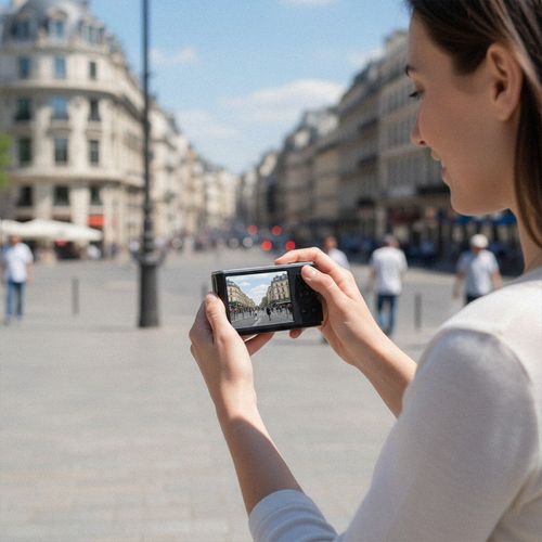 Appareil Photo Numérique 4k 64 Mp Discovery Wi-fi Avec Stabilisateur Et Détection Des Visages