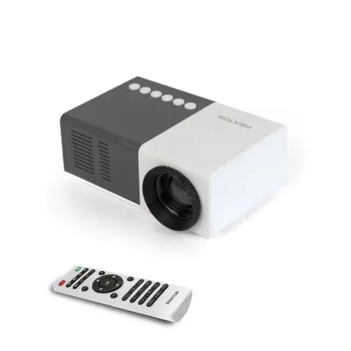 Vidéoprojecteur Cinéma Mini - 900 Lumens - Télécommande - HDMI, USB, MicroSD - Full HD