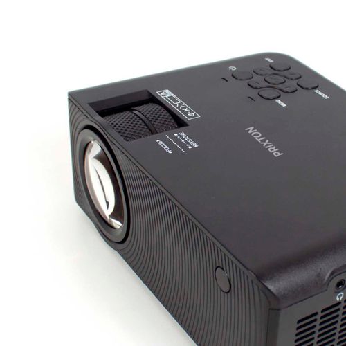 Vidéoprojecteur Cinéma Deluxe WiFi - 7 000 Lumens - Télécommande - HDMI, USB, AV IN, MicroSD