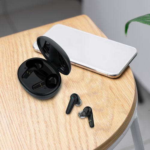 Écouteurs sans fil TWS158 Noir - Bluetooth 5.2 - ENC/ANC