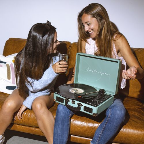 Platine Vinyle Vc400 - Tourne-disque Avec Bluetooth - Lecteur Et Convertisseur Des Vinyles - Mint