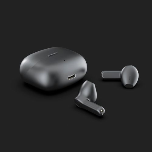 Écouteurs sans fil TWS155 Noir - Bluetooth 5.3 - Microphone inclus