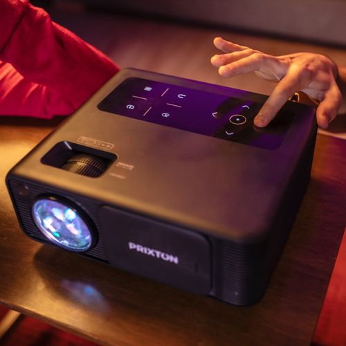 Vidéoprojecteur Miró - WiFi - 14 000 Lumens - 800 ANSI Lumen - Télécommande - HDMI, USB, AV IN