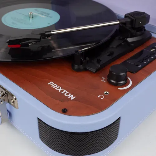 Platine Vinyle Vc600 - Tourne-disque Avec Bluetooth - Lecteur Et Convertisseur Des Vinyles - Violet