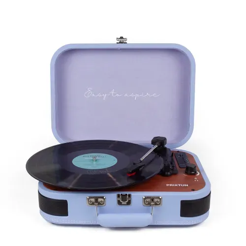 Platine Vinyle Vc600 - Tourne-disque Avec Bluetooth - Lecteur Et Convertisseur Des Vinyles - Violet