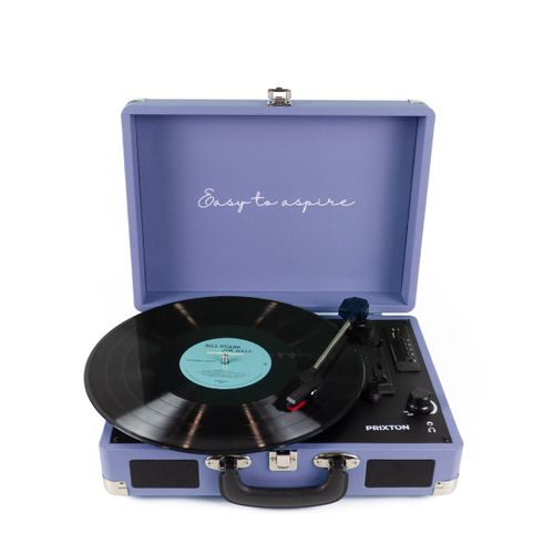Platine Vinyle Vc400 - Tourne-disque Avec Bluetooth - Lecteur Et Convertisseur Des Vinyles - Violet