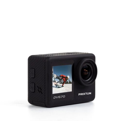 Caméra Sport Dv670 - Résolution 4k - Double Écran - Wifi Et App Mobile - Stabilisateur Optique