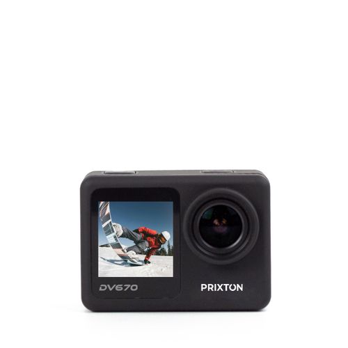 Caméra Sport Dv670 - Résolution 4k - Double Écran - Wifi Et App Mobile - Stabilisateur Optique