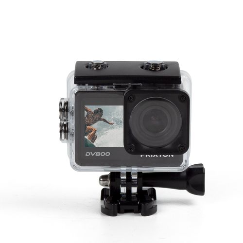 Caméra sport DV800 - Résolution 5K - Double écran - WiFi et App - Stabilisateur optique