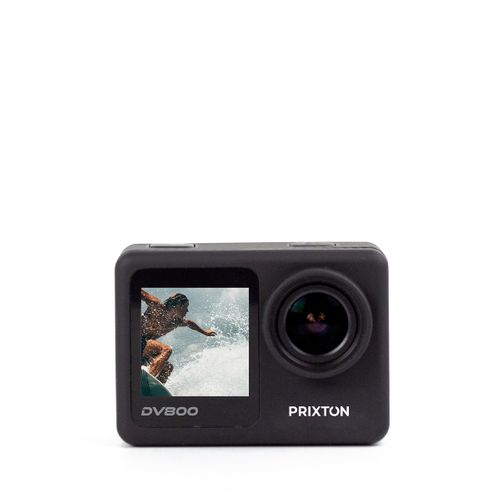 Caméra sport DV800 - Résolution 5K - Double écran - WiFi et App - Stabilisateur optique