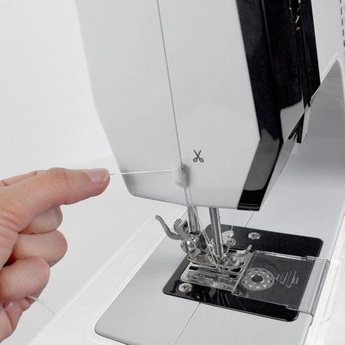 Machine à Coudre P125 - 38 Points de Couture, Table Expansible, Tiroir, Lampe et Pédale