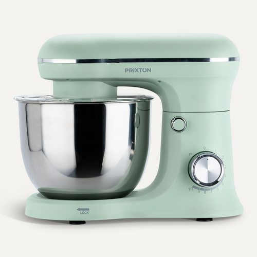 Robot Pâtissier Kr250, Multifonctions, 5 Litres, 1500w, 10 Vitesses, 3 Accessoires, Matte Mint