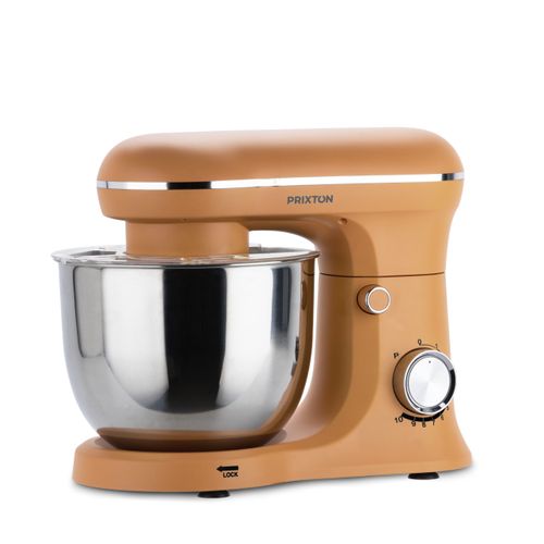 Robot Pâtissier Kr250, Multifonctions, 5 Litres, 1500w, 10 Vitesses, 3 Accessoires, Matte Orange