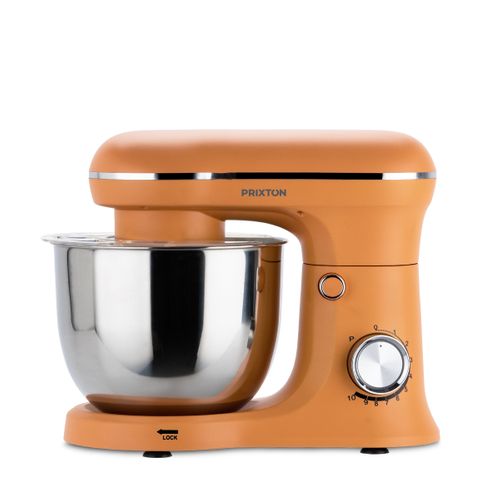 Robot Pâtissier Kr250, Multifonctions, 5 Litres, 1500w, 10 Vitesses, 3 Accessoires, Matte Orange