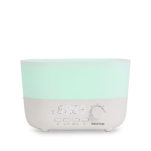 Humidificateur Aroma Connected Avec Bluetooth, 360 Ml, Haut-parleur, Minuterie, Horloge Et Alarme