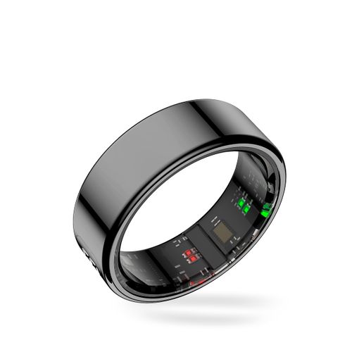 Bague Connectée Smart Ring Orbyt Touch, Écran, Sommeil, Fréquence Cardiaque, Taille 8 (18,3mm)