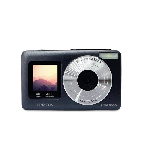Appareil Photo Numérique Horizon Avec Double Écran, Résolution 4k Et 48 Mp, Autonomie 120 Min