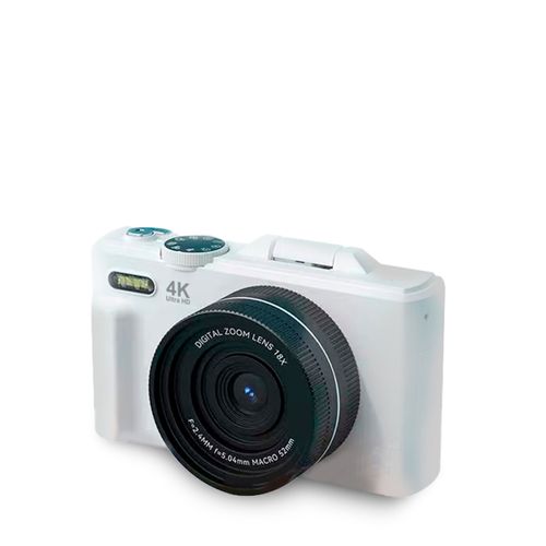 Caméra Digitale Xplorer Dv900 Wifi, Écran Pivotant, Résolution 4k Et 64mp, Blanc