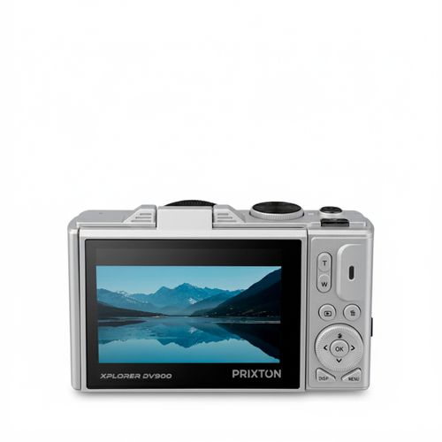 Caméra Digitale Xplorer Dv900 Wifi, Écran Pivotant, Résolution 4k Et 64mp, Argent